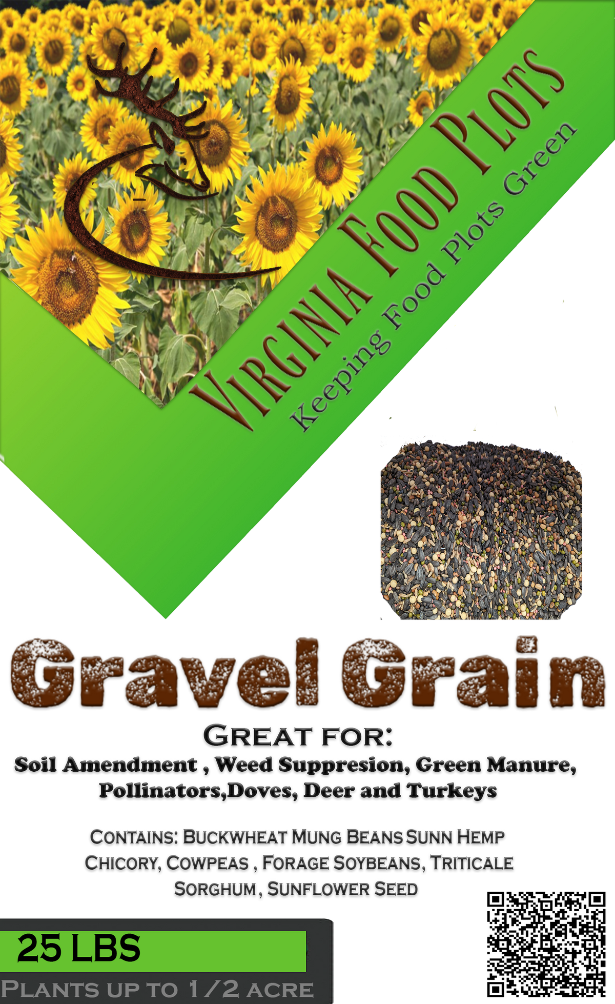 Gravel Grain Food Plot Seed Mix