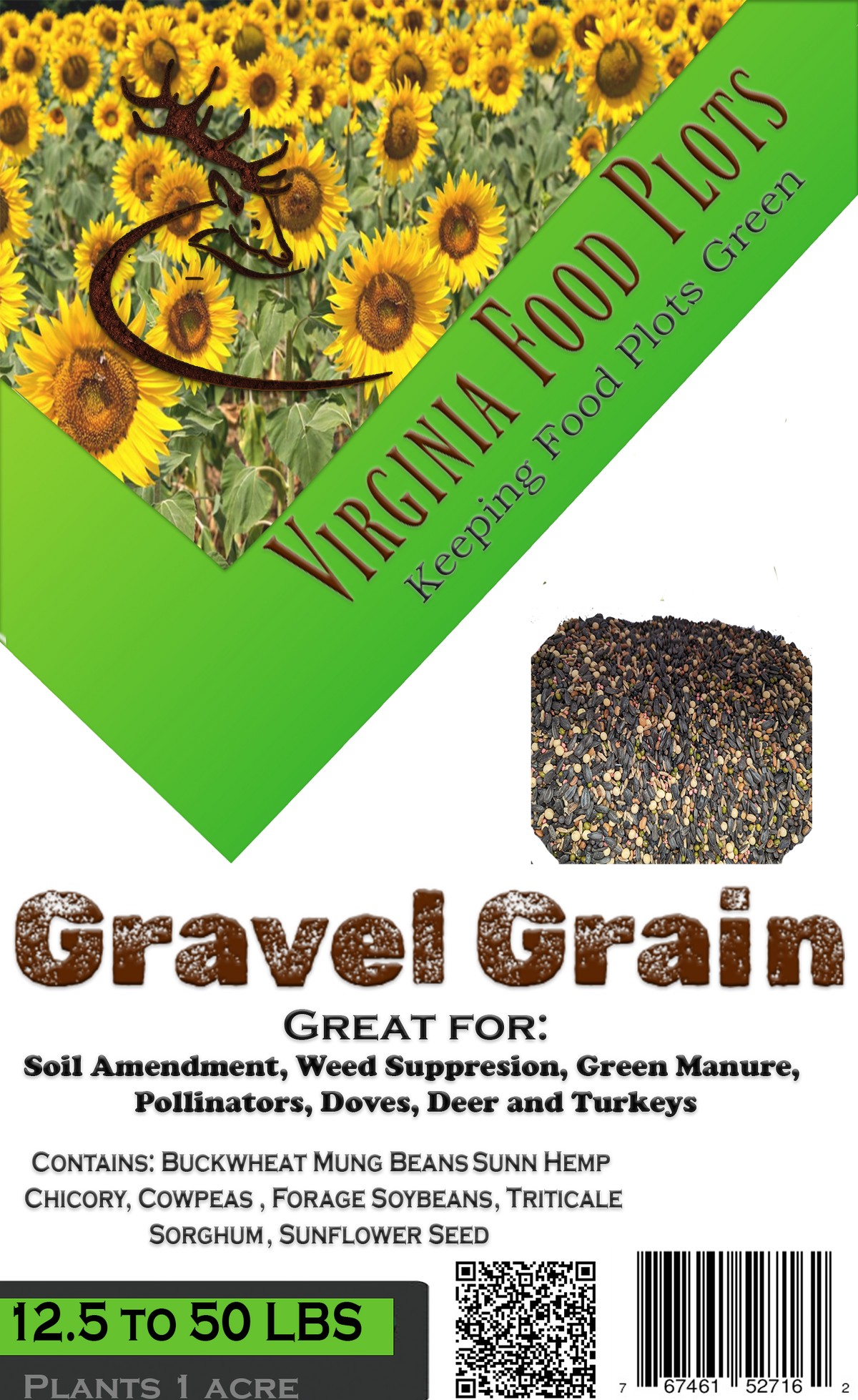 Gravel Grain Food Plot Seed Mix