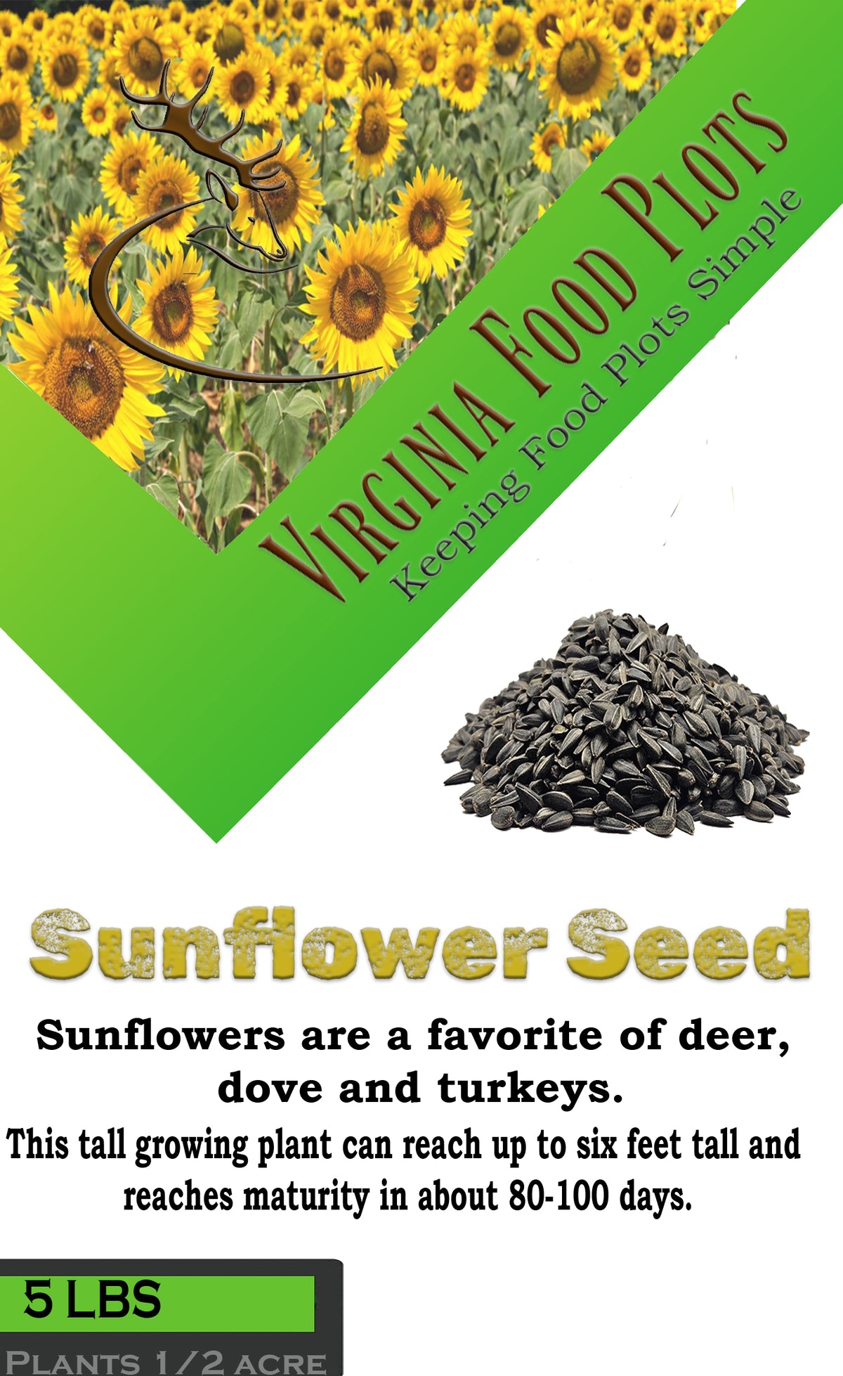 Peredovik Black Sunflower Seed