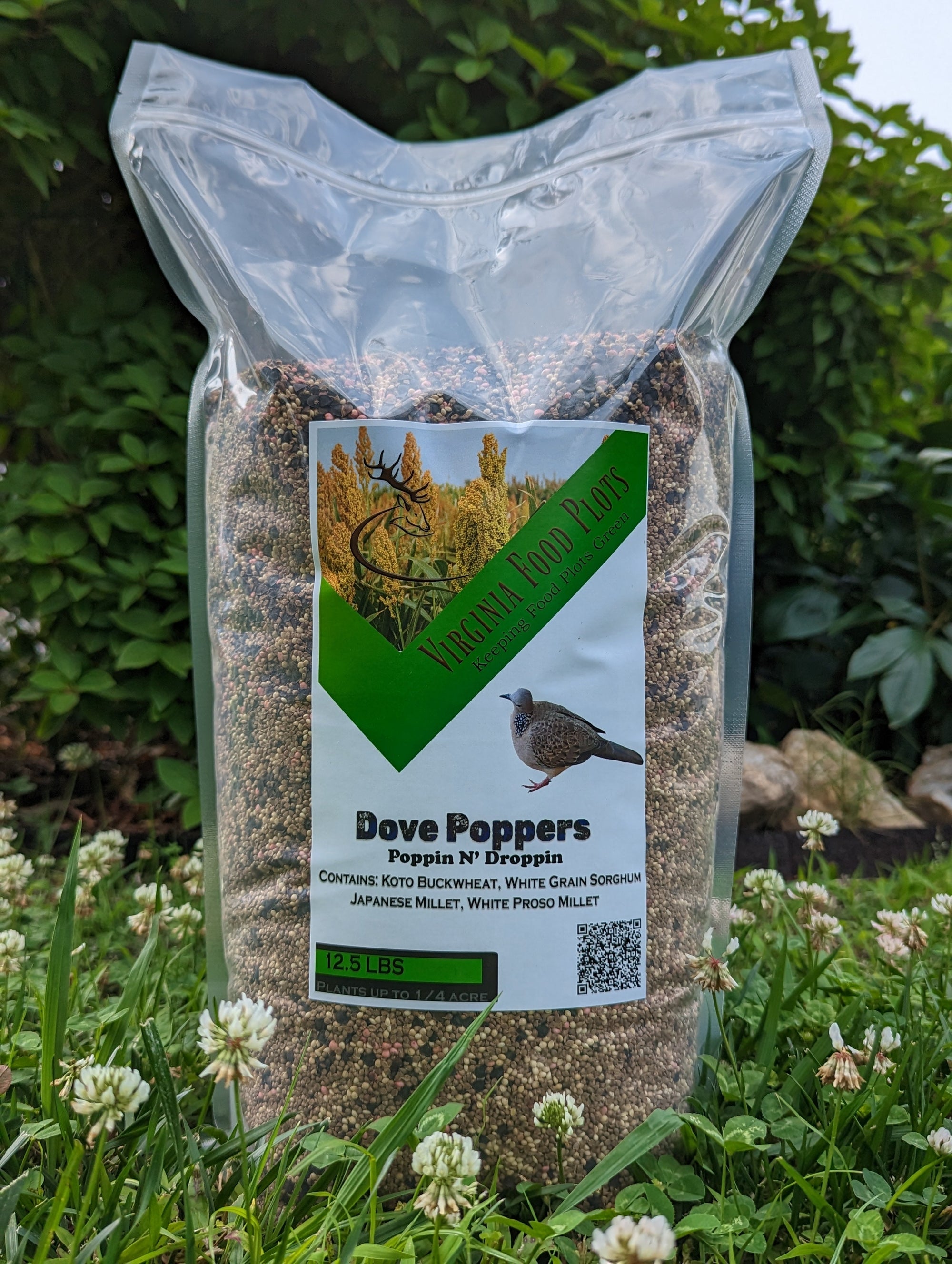 Dove Poppers Food Plot Seed Mix - Virginia Food Plots | Food Plot Seed
