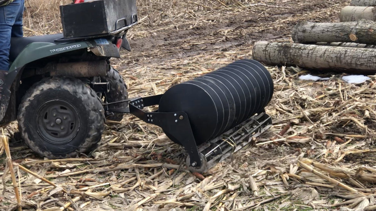 Packer Maxx ATV/UTV/Tractor PMX4HD with Crimper - Virginia Food Plots | Keeping Food Plots Green